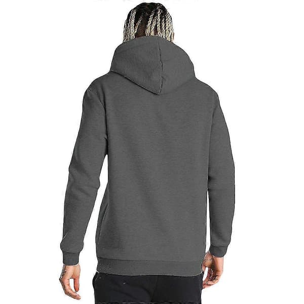 Herr Sport Hoodie Sweatshirt Snood Halsduk Pullover Biker Toppar
