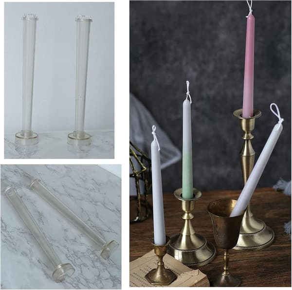 #Lysestøbeform DIY Håndlavet Håndværk Stilk i Lysforsyninger Mod#