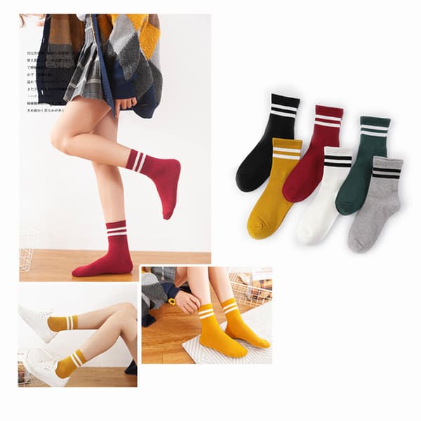 3 paria korkealaatuisia naisten sukkia