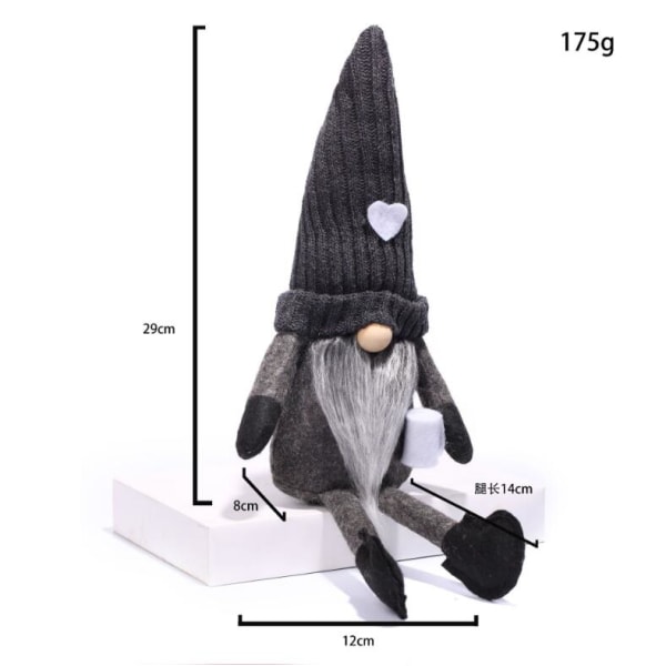2023 nye juledværg Rudolfs boligindretningspynt Boy