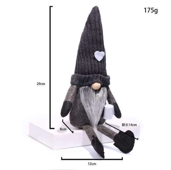 2023 nye juledverg Rudolfs hjeminnredningspynt Boy