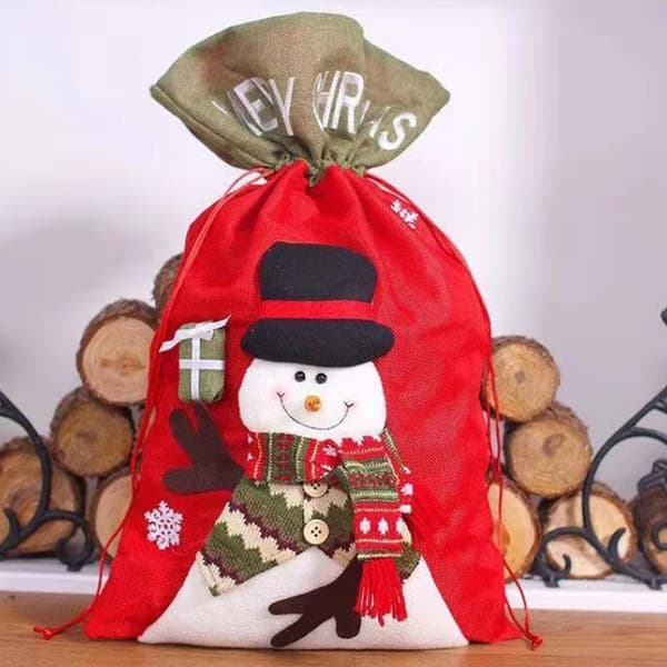 Julklappspåsar, personlig julklappssäckgåva style 2