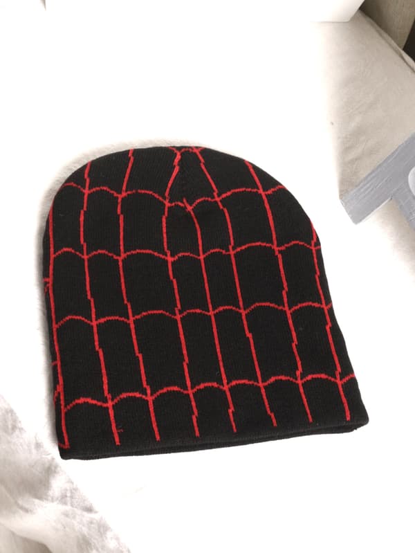 #Edderkop Øjne Strikket Beanie Hat Tegneserie Kold Hat til Mænd Kvinder Ud#