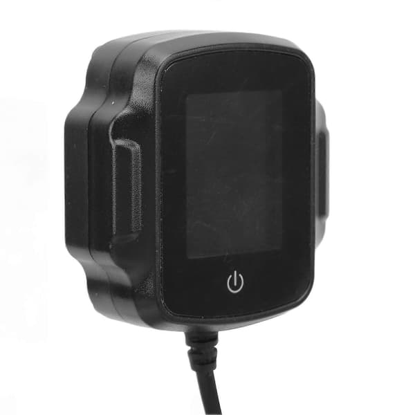Däcktrycksövervakningssystem för motorcyklar med 2 externa sensorer TPMS 12V USB-laddning Högprecisionsdisplay