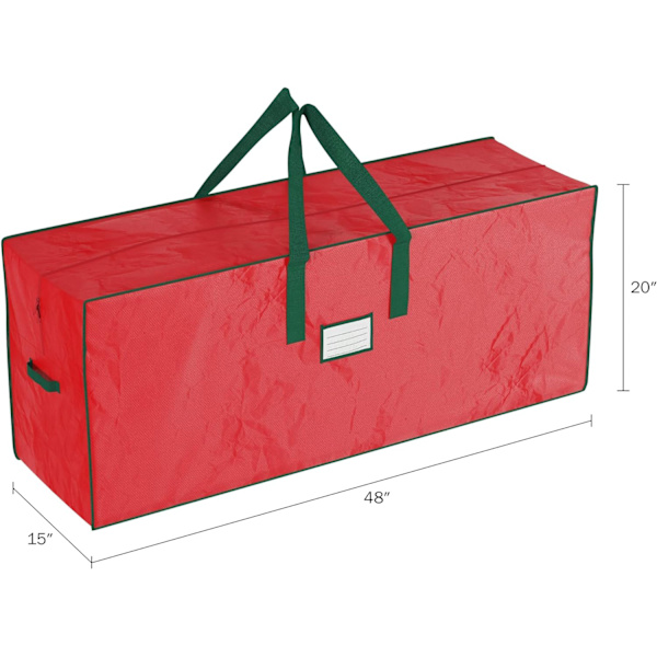 Julförvaringspåsar-set med två stora, för en 7,5 fot konstgjord