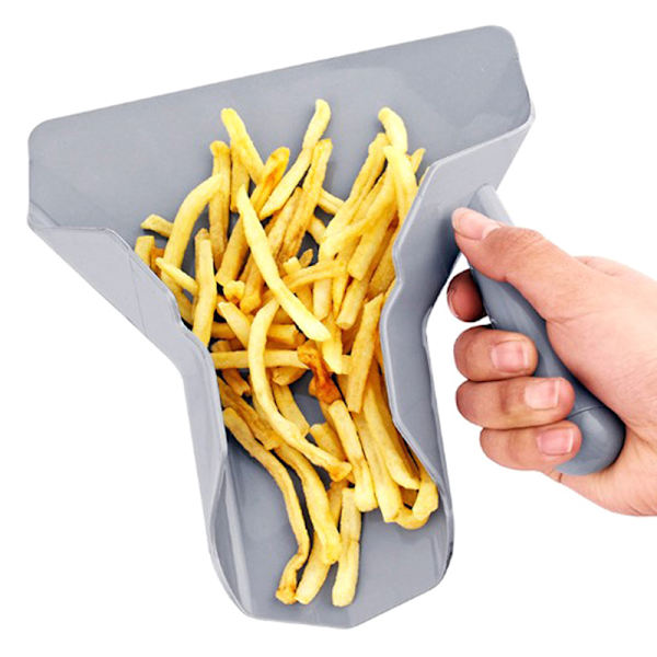 1st Plastchips Skopa Pommes Frites Förpackningsskyffel