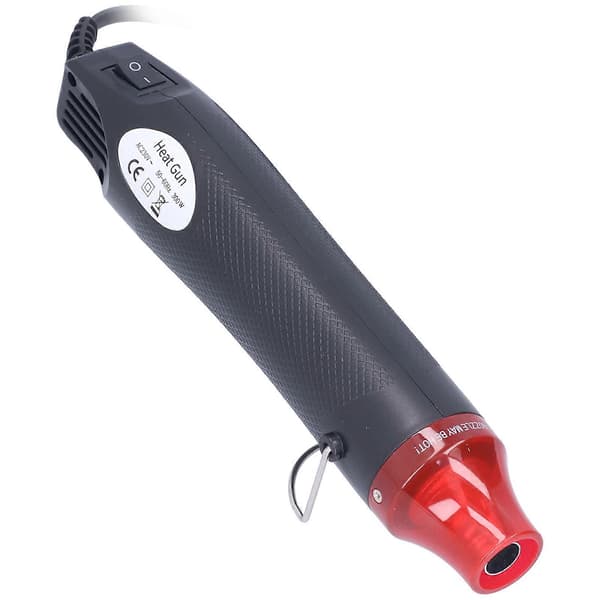 Mini varmepistol bærbar praktisk solid holdbar effektiv håndholdt varmluftspistol for DIY EU-plugg 230V