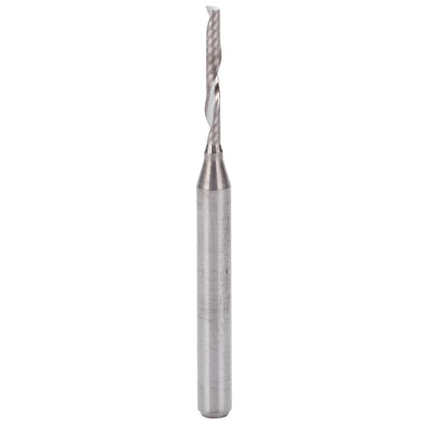 5 stk spiralfreser wolframstål ruterbit treutskjæringstilbehør 3,175 X 1,5 X 12 mm
