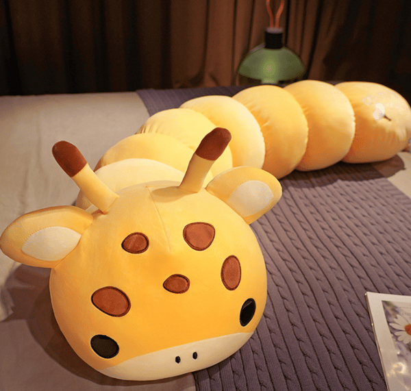 70 cm farverig Caterpillar plyslegetøj Animal Transform Dukke