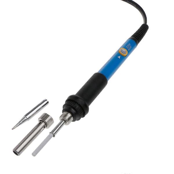 220V 60W Justerbar Temperatur Loddebolt Sveisepistol Varmepenn EU