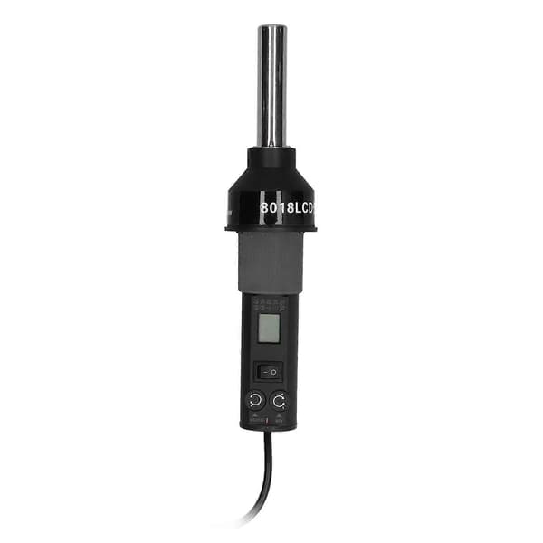 Bærbar varmluftspistol Elektronisk justerbar temperaturstyret varmepistol til svejsning US-stik 110V