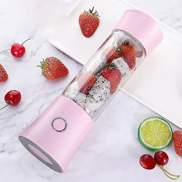 480ml Bärbar elektrisk blender USB Uppladdningsbar Juicer Cup Smoothies Mixer Fruktpressmaskin - Aespa