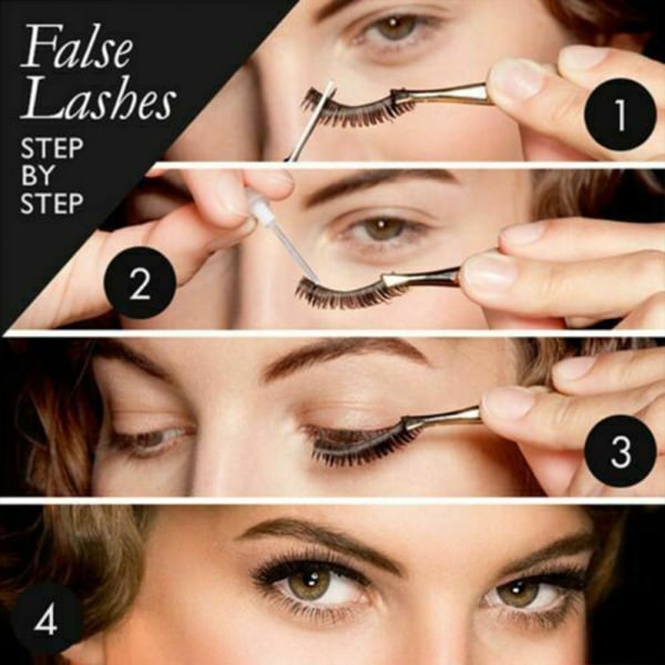 7 par 25 mm øyevipper Faux løsvipper Wispy Extension Ks078 7pair