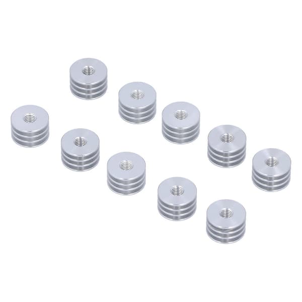 10 stk. 3D-skriver varmerør Mini aluminiumslegering ekstruder radiator tilbehørssett