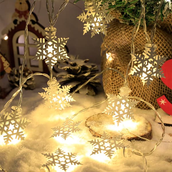 Jul Led Jul Led Belysning Batterilåda Stringljus Fest Juldekoration Sunmostar