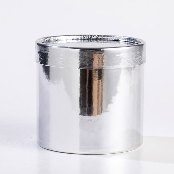 Kartong for pakking av blomsterarrangement Bryllup midtpunkt dekor Silver