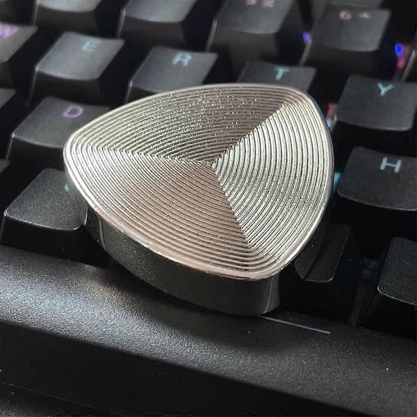 Mini trekant fidget-leketøy for rastløse hender Gaver til voksne menn tenåringer barn
