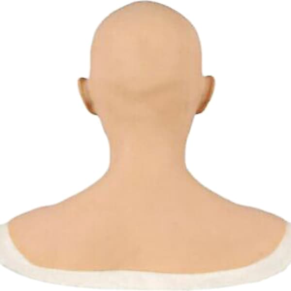 Kvinna Vacker Mask Halloween Mjuk Ganska vuxen Head Cover