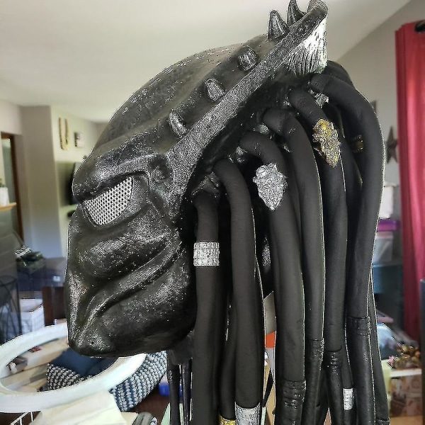 Predator Replica Maski Lateksinaamio Halloween Asu Rekvisiitta Late
