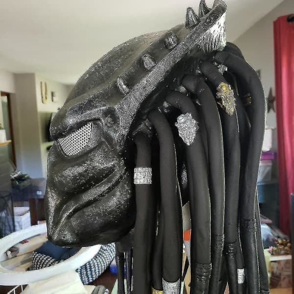 Predator Replika Maske Lateksmaske Halloween Kostyme Prop Sen