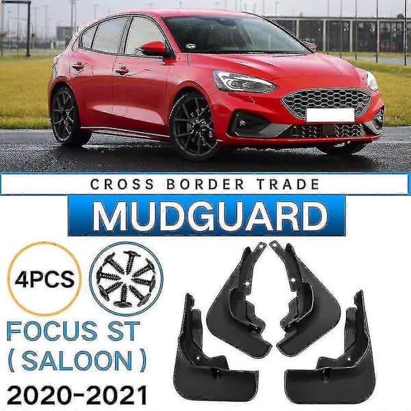 Bilskärmar för Ford Focus ST 2018-2022 Mudguard Fender Mud Flap