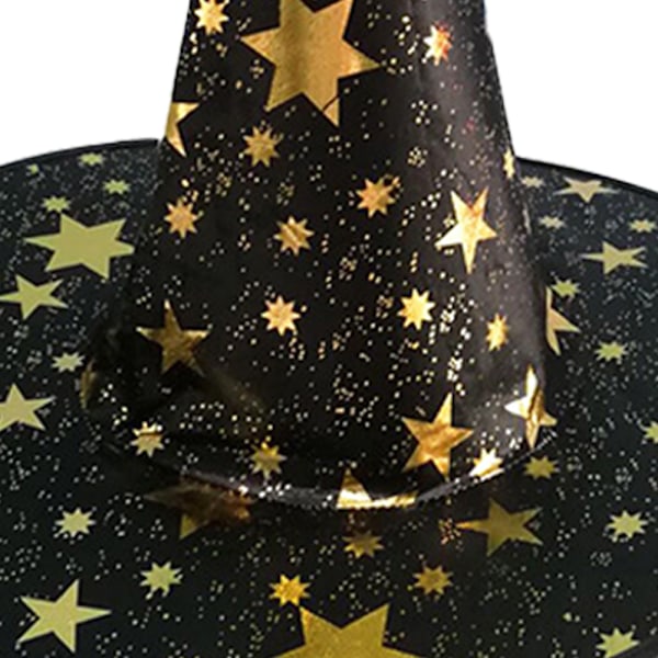 Häxhatt Halloween kostym Wicked Witch Accessoar black