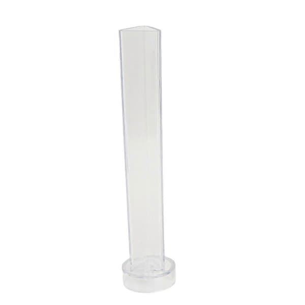 Triangulär lång stångljus plastform DIY hemlagad aromaterapiljus tillverkningssats PC-form A