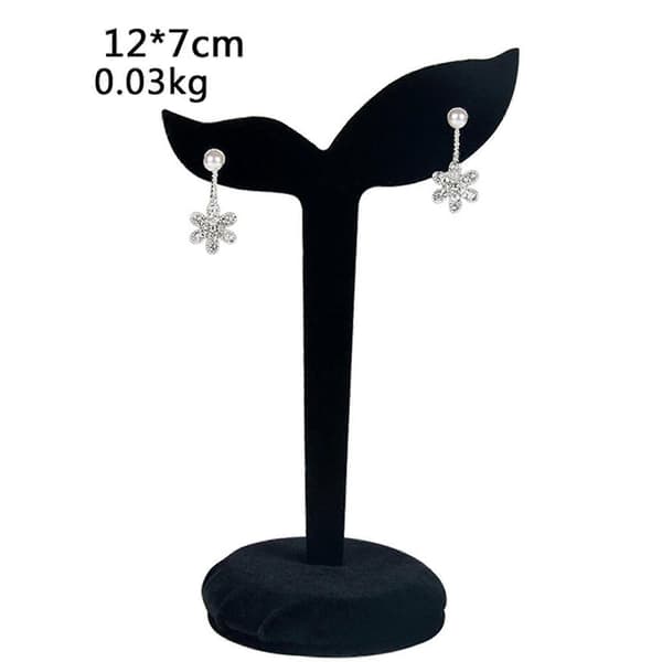 Örhängesdisplay D Rekvisita Stiftörhängen H Ställ 12cmx7cm()