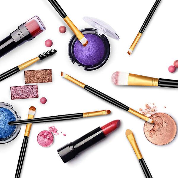 Makeup Brush Set, 20st Professionella Makeup Tools Premium Synthetic Foundation Powder Blush Shadow Brushes Concealers Ögon Kosmetik Make Up Brush Gold