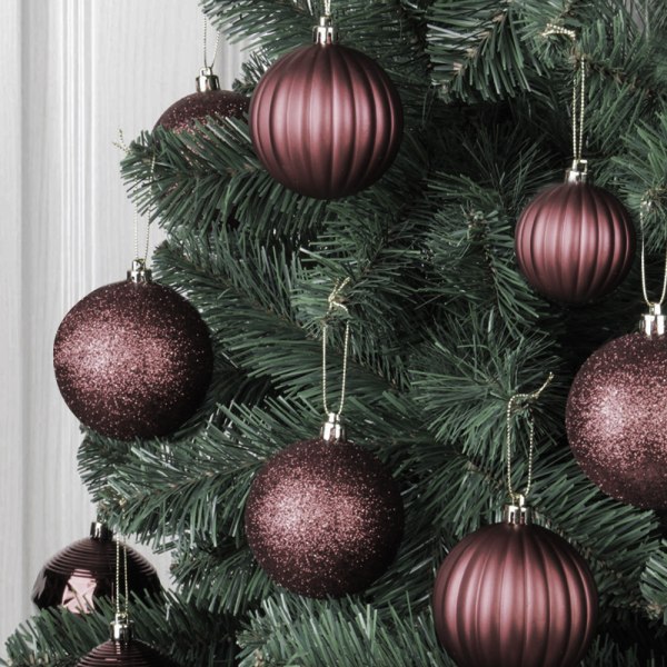 Christmas Ball Set Juldekorationer Julgran coffee