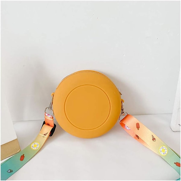Silikone børnetasker Nye Crossbody-tasker Mænd og kvinder Baby lille taske Sød mode møntpung NO:7