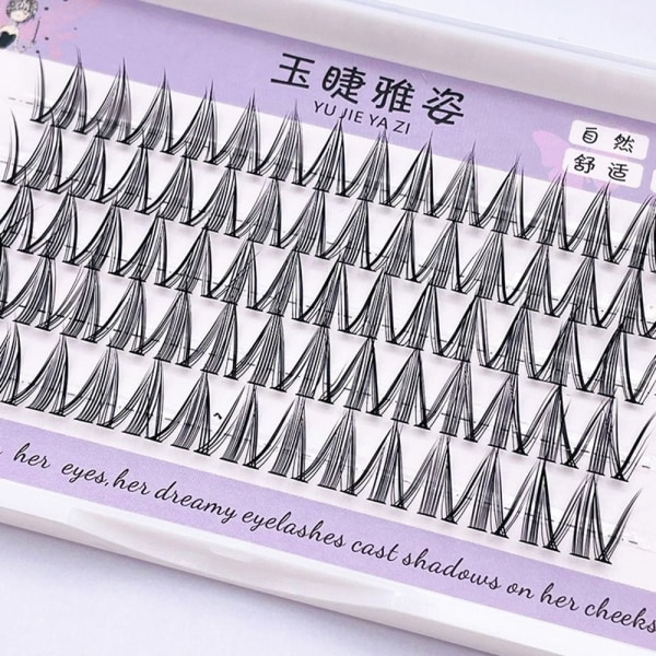 Manga Lashes Falske Øjenvipper FEM RÆKKER FEM RÆKKER Five rows
