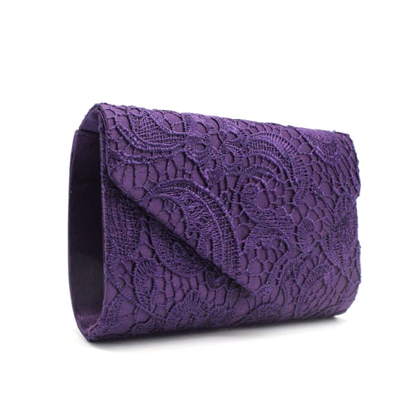 1 st spets satin aftonväska, förvaringsväska, crossbody-väska