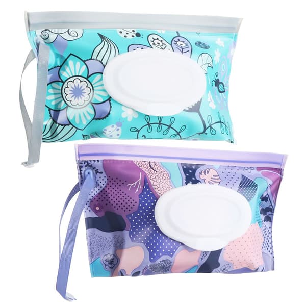 2 ST Vådservietter Taske Baby Wipe Dispenser Tissue Box