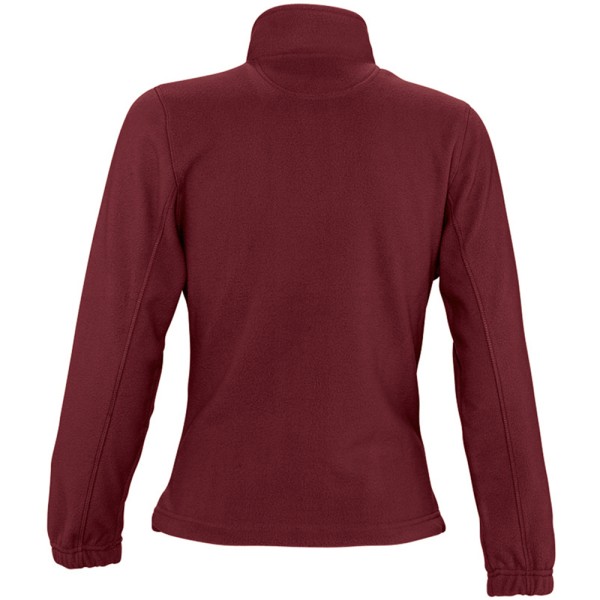 SOLS Dam/Dam North Full Zip Fleecejacka Burgundy XXL