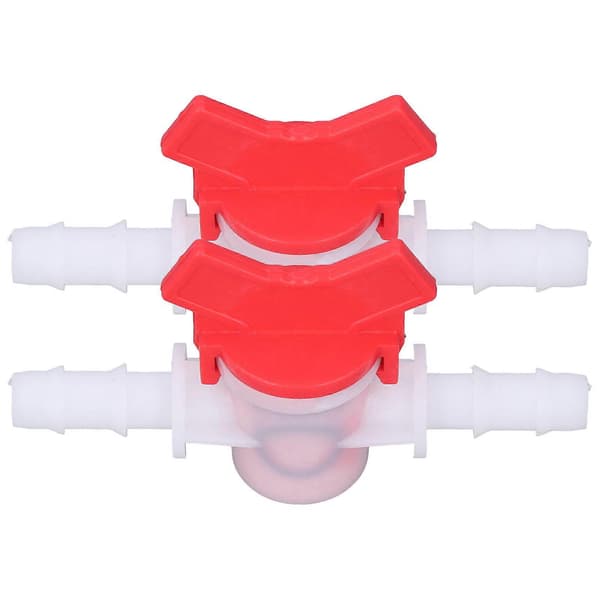 2 stk. flowreguleringsventil vandstop-regulator ABS-afbrydertilbehørssæt 10 mm / 0,39 tommer