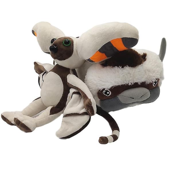Avatar plys hellig ko plysdukke En 53 cm stor Abe-ko