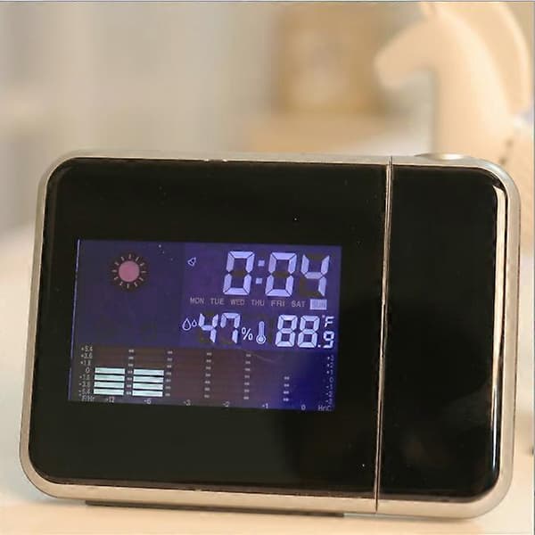 Projektiherätyskello, LCD-projektiodigitaaliherätyskello, USB-C