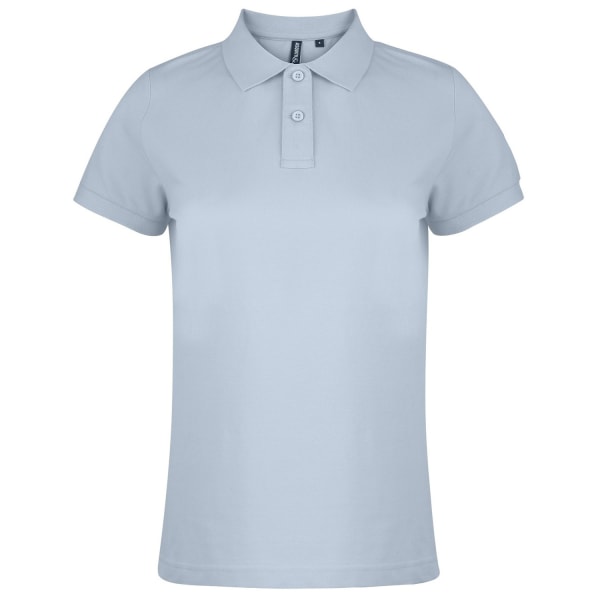 Asquith & Fox Dame/Dame Enkel kortærmet pikétrøje T Turquoise 2XL