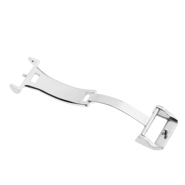 Push Deploy av rostfritt stål Utveckla spänne Watch Spänne 18 mm