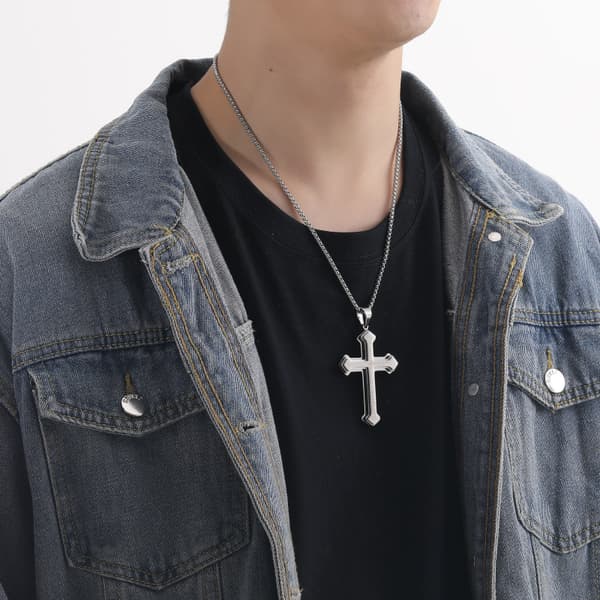 #Ørnering Halskæde Rustfrit Stål Religiøs Halskæde Bibel#