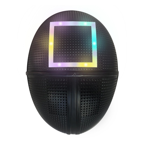 Masque LED gardien de jeu carré adulte Unique size