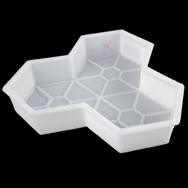 Qinhai murstensform slidstærk DIY ahornbladform nem at rengøre non-stick betonform til gårdsplads