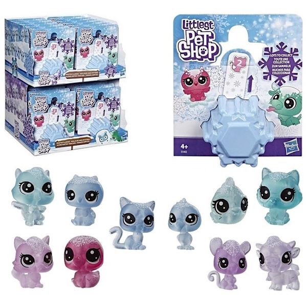 Leksaker Hasbro Littlest Pet Shop mini minifigurer 2st 2-Pack SL