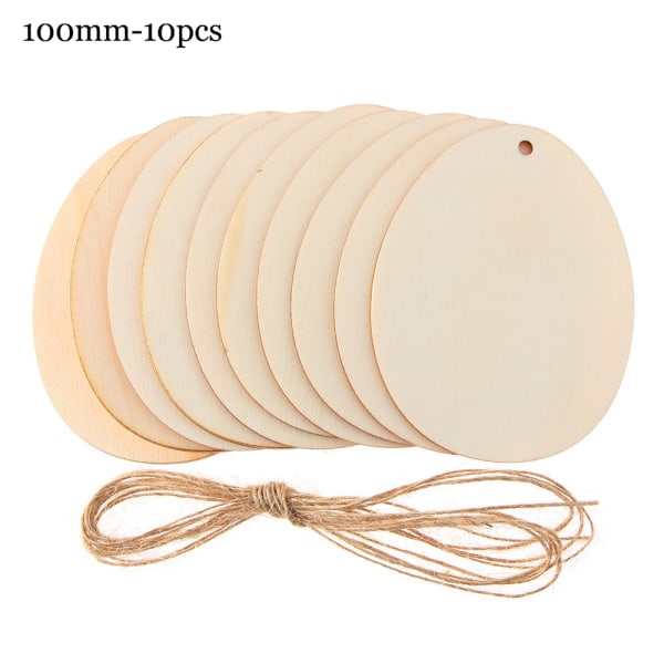 10/25/50 kpl pääsiäismunia Puulastu 100MM-10KPL