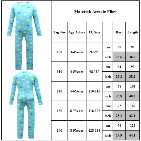 Halloween kostumer Cocomelon Cosplay Party Udklædning JJ Jumpsuits W 130cm 100cm