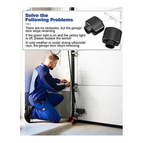 Garageportåbner Sikkerhedssensor til Garageportåbner Tilbehør LSO50 LDO33 LDO50 Garage Sensor Reservedele