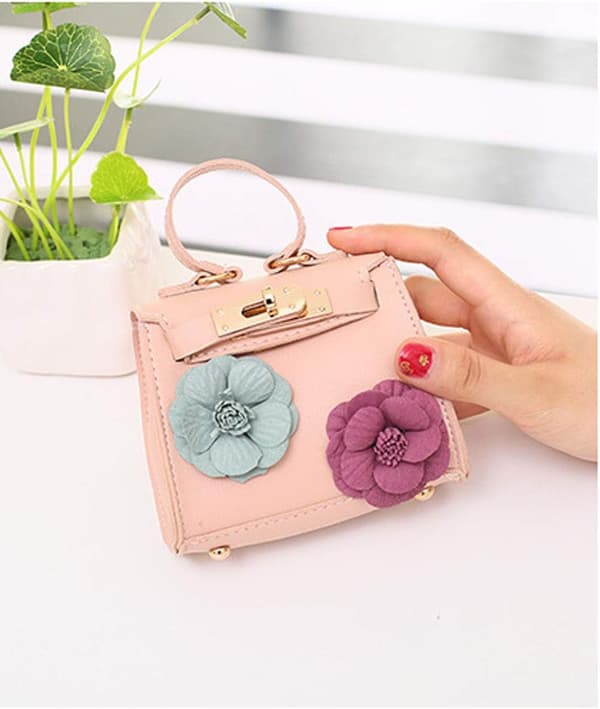 Barnväska och handväskor för små flickor Cross Body Bag för småbarn NO:10