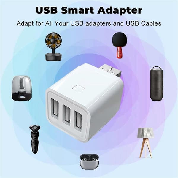 Tuya Smart Zigbee 3 USB-sovitinkytkin 5V Mini USB-virtasovitin Smart Life -ohjaus Alexan ja Yandexin kautta