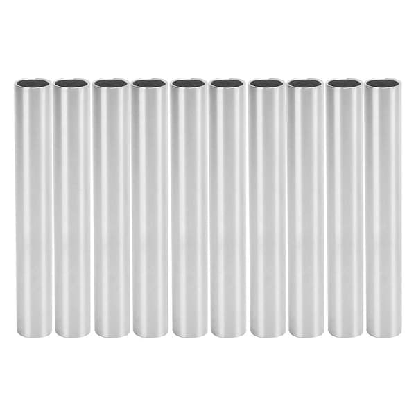 10 st aluminiumrör runda raka rör robotstödsverktyg diameter 14 mm 6100-1214-0100